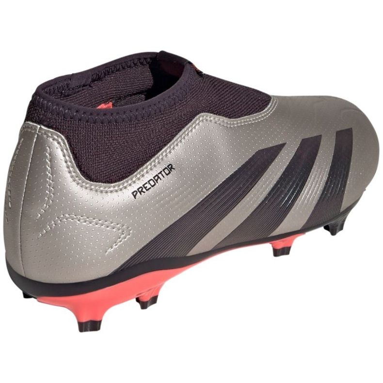 Pantofi de fotbal Adidas Predator League Ll Fg Jr IF6357 bej 4