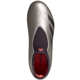 Pantofi de fotbal Adidas Predator League Ll Fg Jr IF6357 bej 5