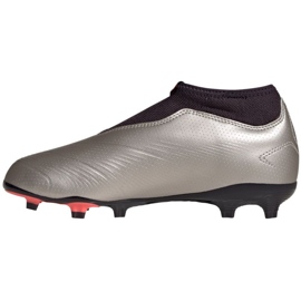 Pantofi de fotbal Adidas Predator League Ll Fg Jr IF6357 bej 6