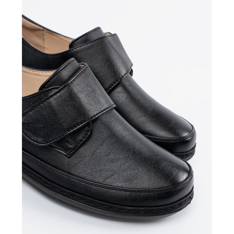 Shelvt Pantofi pentru femei Velcro negru 1