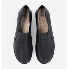 Shelvt Pantofi negri pentru femei pe platformă negru 1