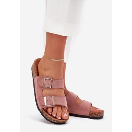 Boto Papuci cu talpă roz roz Cortina pentru femei 1