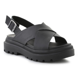 Palladium Pallacruise a încrucișat sandale în 94461-008 negru 1