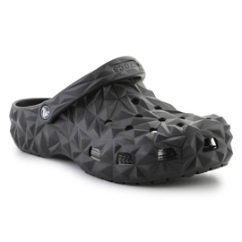 CROCS Classic Geometric CLOG 209563-001 FLIP-FLOPS negru 2