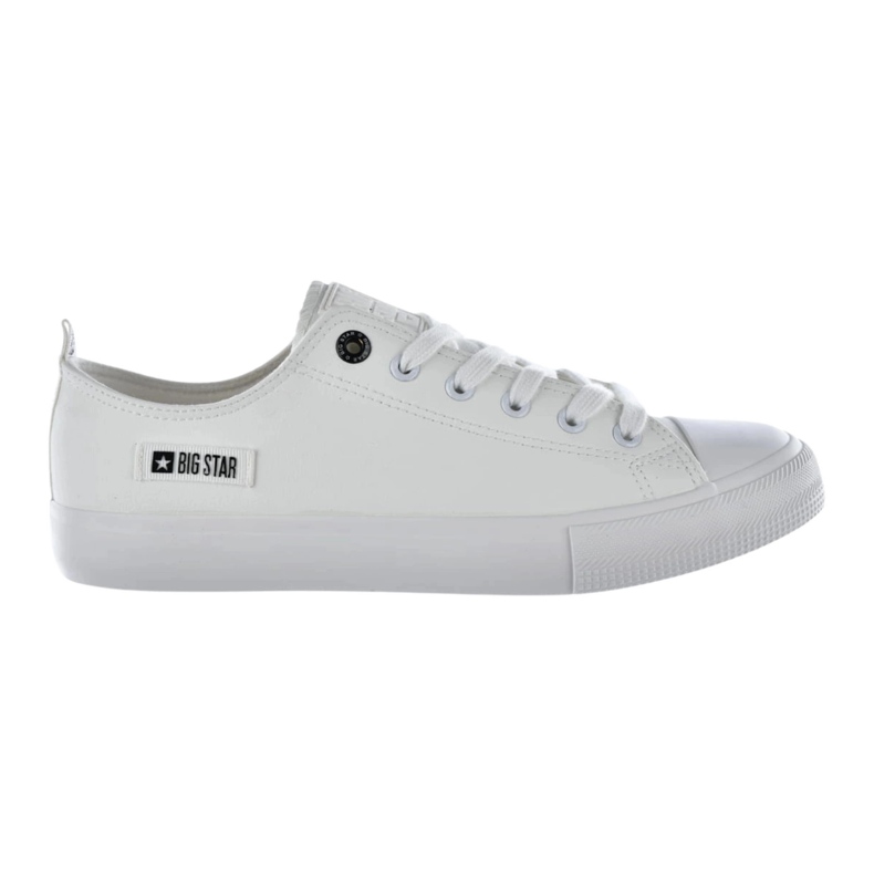 Big Star Pantofi albi de adidași pentru bărbați KK174008 2