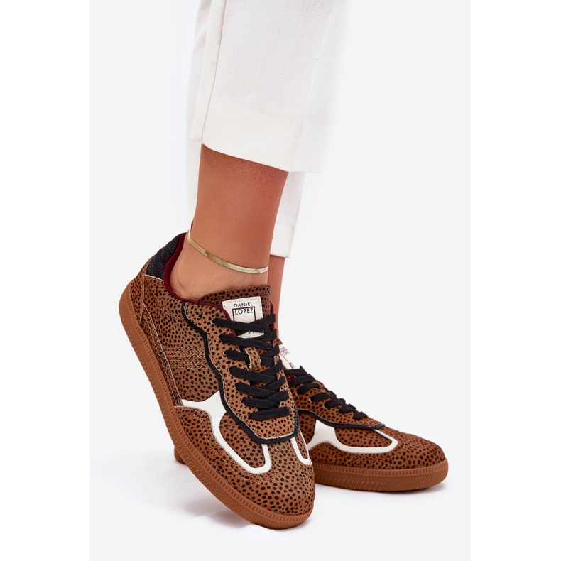 Big Star Sneakers pentru femei Star de Daniel Lopez SS2D4016 Camel maro 1