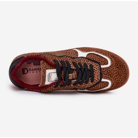 Big Star Sneakers pentru femei Star de Daniel Lopez SS2D4016 Camel maro 2