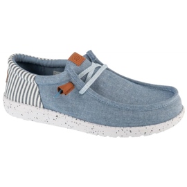 Hey Dude Hei tipule Wally Wally Nu Prep M 43126-4XA Pantofi albastru 1