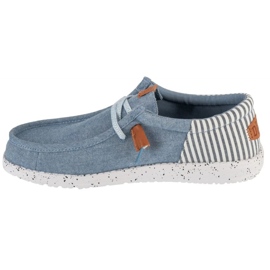 Hey Dude Hei tipule Wally Wally Nu Prep M 43126-4XA Pantofi albastru 2