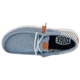 Hey Dude Hei tipule Wally Wally Nu Prep M 43126-4XA Pantofi albastru 3