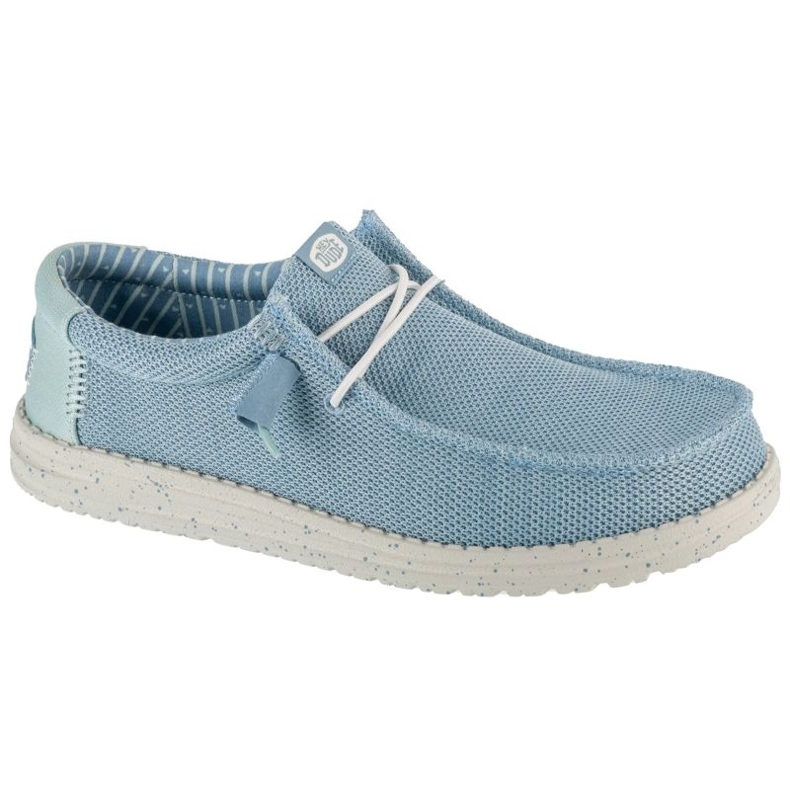 Hey Dude Hei tipule Wally Stretch Sox M 41898-4TS Pantofi albastru 1