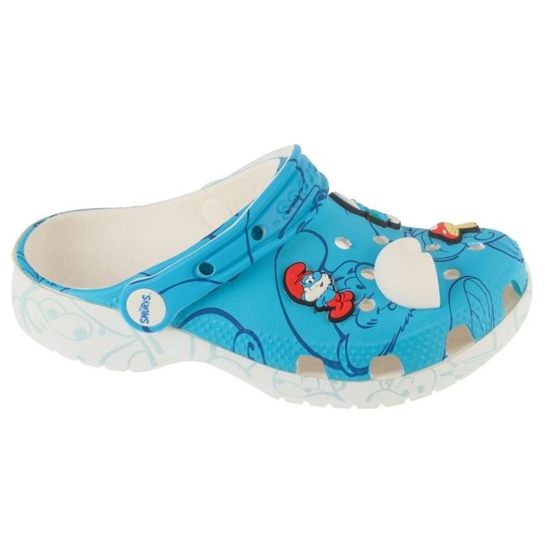 CROCS Classic Smurfs Clog Jr 210821-90H FLIP-FLOPS albastru 1