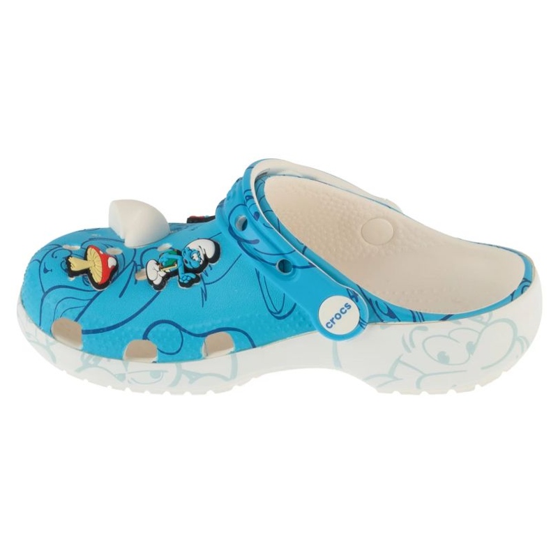 CROCS Classic Smurfs Clog Jr 210821-90H FLIP-FLOPS albastru 2