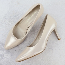 High Heels Satin -Satin -Golden Sergio Leone 1336 de aur 2