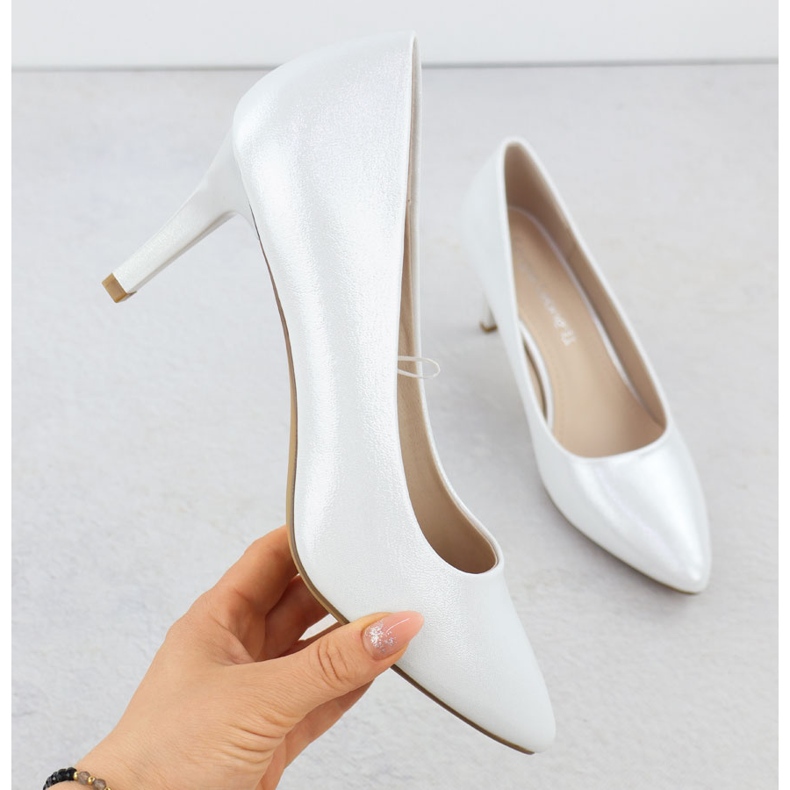 Pompe cu tocuri înalte Synbrne Sergio Leone 1336 argint 1