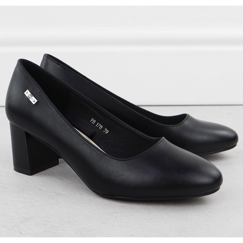 Pompe pe Black Sergio Leone PB178 Post negru 2