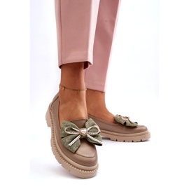 Plăceri din piele pentru femei cu Laura Messi 2787 bej 2 Plăceri din piele pentru femei cu Laura Messi 2787 bej 2