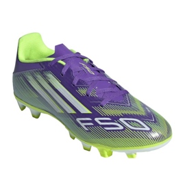 Adidas F50 Club FG/MG M JI0043 Pantofi de fotbal violet 2