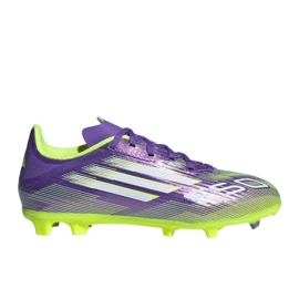 Adidas F50 League FG/MG JR JH7747 Pantofi de fotbal violet 1