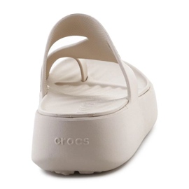 Flip-Flops Crocs Etaway Platform Toe Loop 210834-0LH bej 5