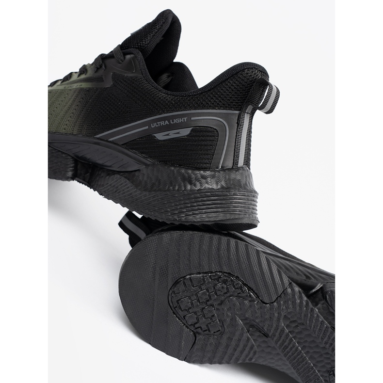 DK Pantofi sport de culoare verde închis pentru bărbați 1