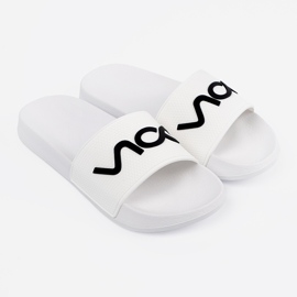 Shelvt Flip -flip -flops cu inscripția alb 1
