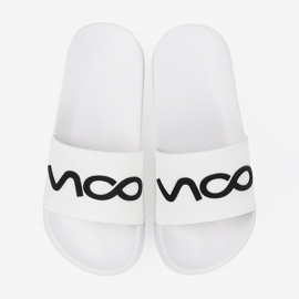 Shelvt Flip -flip -flops cu inscripția alb 2