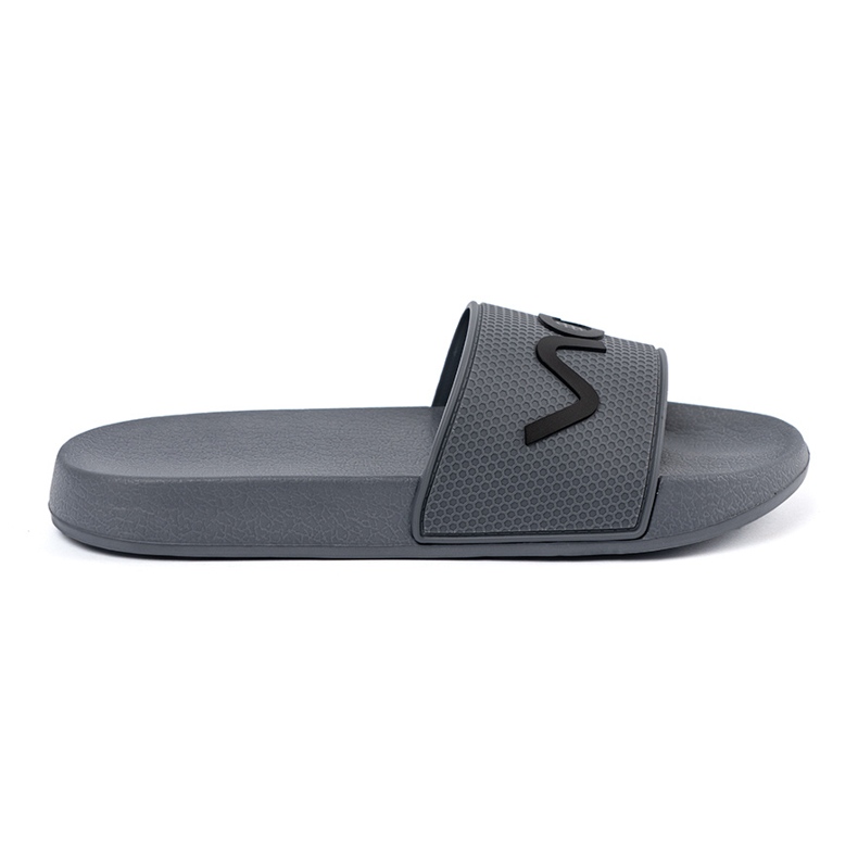 Shelvt Flip -flops gri cu inscripția 1