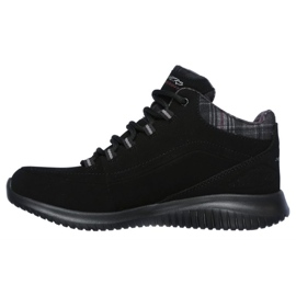 Skechers ultra flex doar pantofi chill în 12918-bbk negru 2