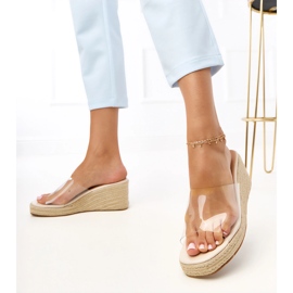 Espadrilles transparent flip -flops Felicity incolor 3