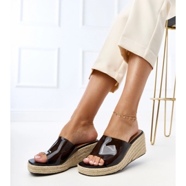 Espadrilles transparent flip -flops Felicity bej 1