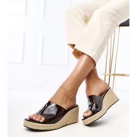 Espadrilles transparent flip -flops Felicity bej 2