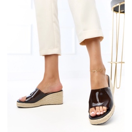 Espadrilles transparent flip -flops Felicity bej 3