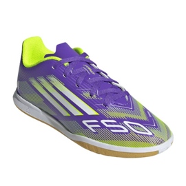Adidas F50 Club în JR JI0042 Pantofi de fotbal violet 1
