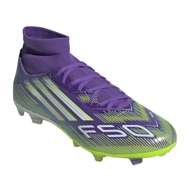 Adidas F50 League FG/MG Pantofi de fotbal MID în JI0886 violet 1 Adidas F50 League FG/MG Pantofi de fotbal MID în JI0886 violet 1