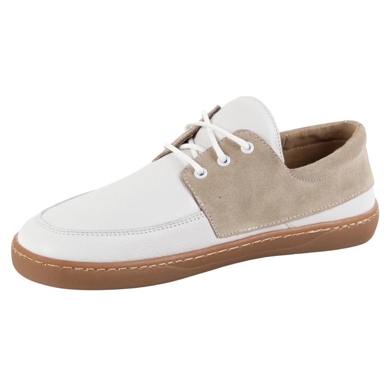 MOCCASINS FEMEI DREPTĂ DE BUCURI -UNEAK WASAK 0797W alb 1