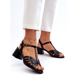 Picted Women's High Heels Sergio Leone SK880 Negru 1