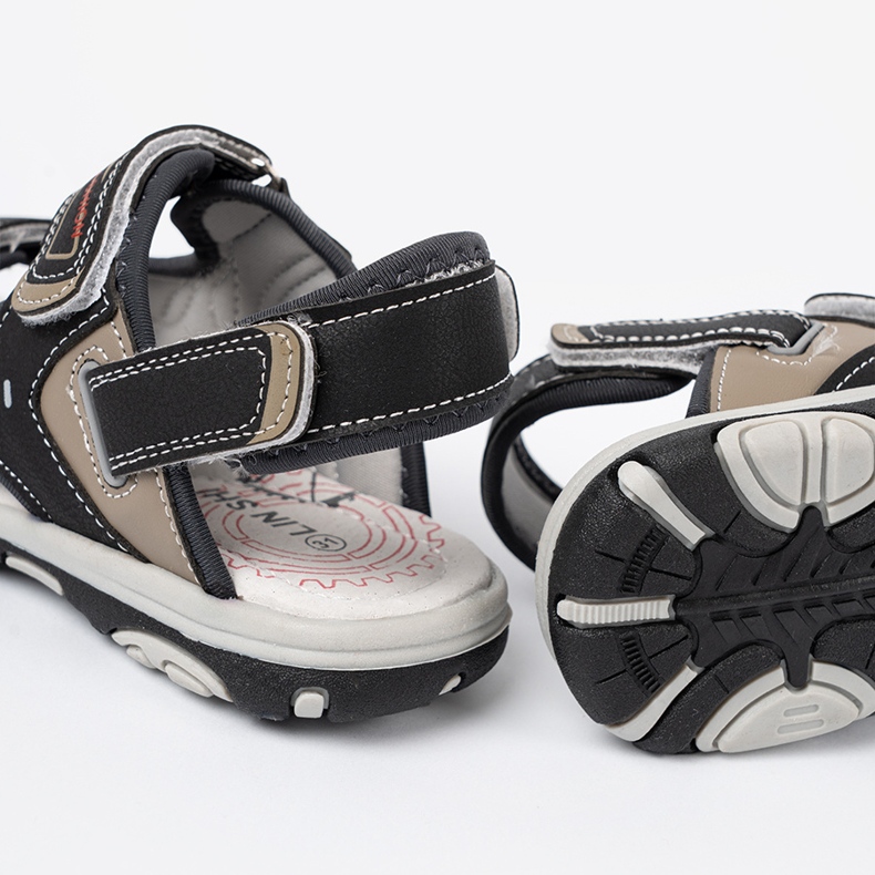 Shelvt Sandale de băieți negri negru 1