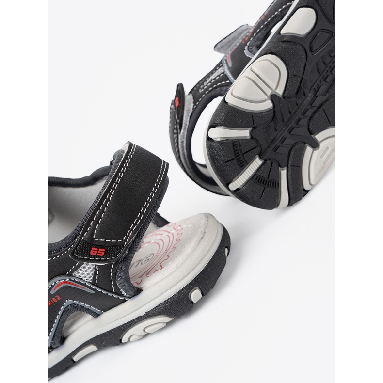 Shelvt Sandale de băieți negri negru 1