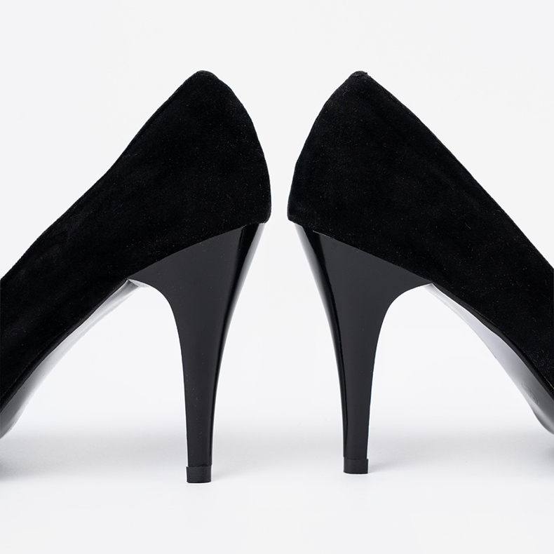 Shelvt Pompe negre cu degetele deschise negru 2