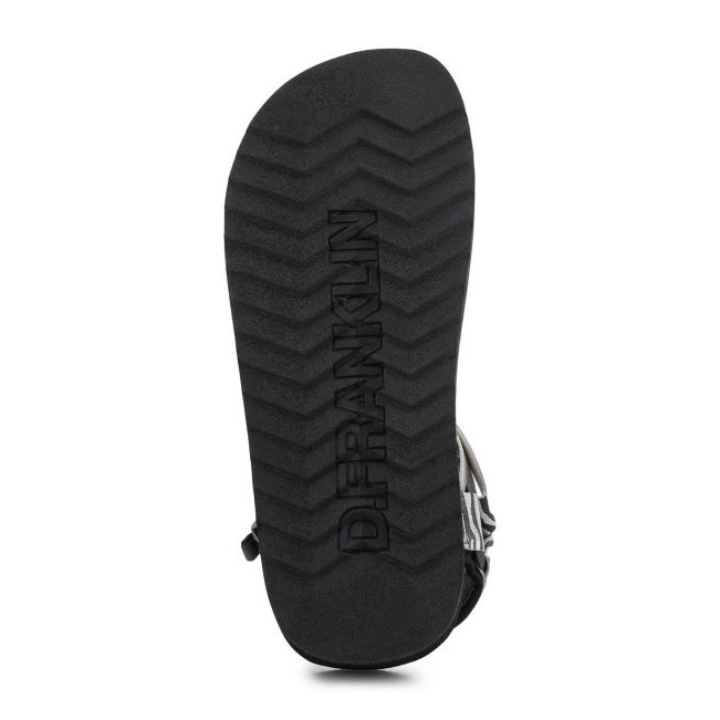 Sandale D.Franklin Forest Benzi înalte pentru animale imprimeu DFSH404002-ABLA negru 4