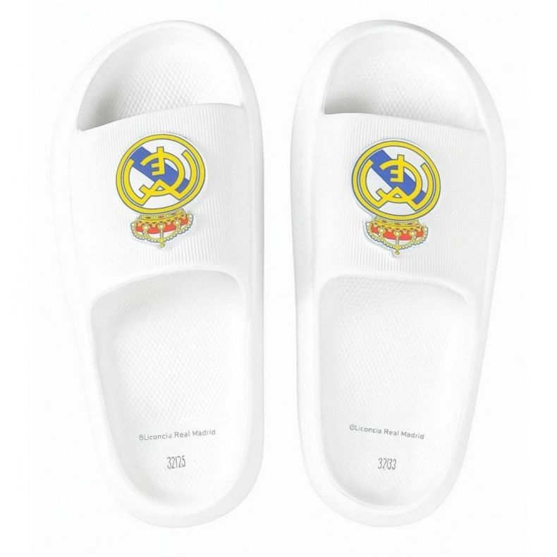 Real Madryt Real Madrid Beach Pool Flip Flops Eva Jr 2300006820B FLIP -FLOPS alb 1
