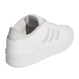 Adidas Break Start Bold în JP7524 alb 2