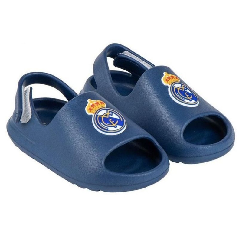 Real Madryt Sandals Real Madrid Beach Piscină Flip Flope Blue Eva Jr 2300006792N albastru 1