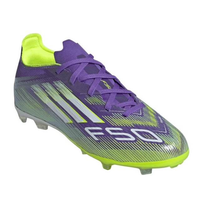Adidas F50 Elite FG JR JH7714 Pantofi de fotbal violet 1