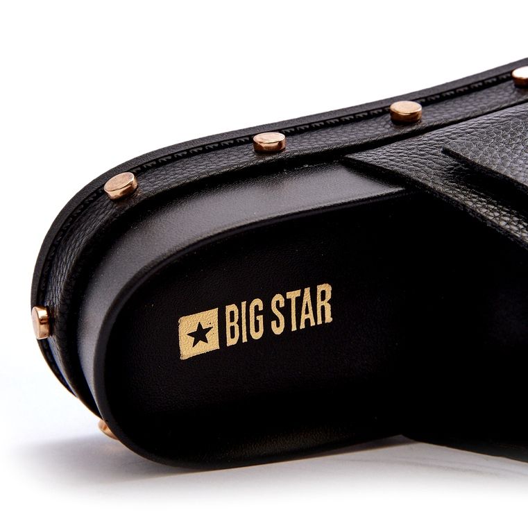 Flip -flops pentru femei pe platformă Big Star NN274082 Negru 5