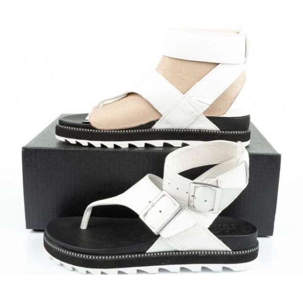 Sandale pentru femei Sorel NL6272-125 Flip-Flops alb 7