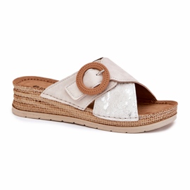 Panouri pentru femei cu un decorativ Inblu RV000012 Clemă de prindere bej 3 Panouri pentru femei cu un decorativ Inblu RV000012 Clemă de prindere bej 3