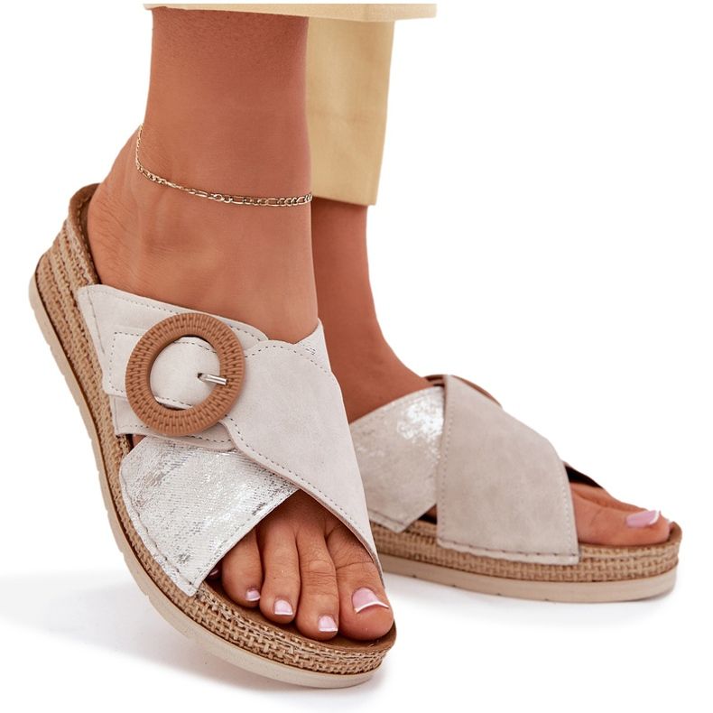 Panouri pentru femei cu un decorativ Inblu RV000012 Clemă de prindere bej 6 Panouri pentru femei cu un decorativ Inblu RV000012 Clemă de prindere bej 6