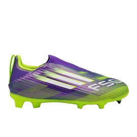 Adidas F50 League LL FG/MG JR JH7743 Pantofi de fotbal violet 1